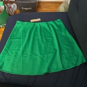 NWT Green J Crew Skirt Sz Medium